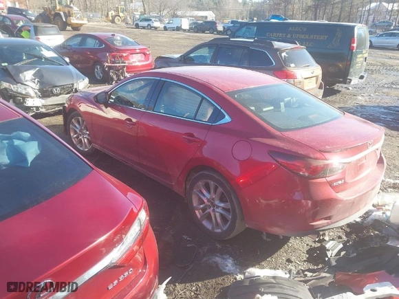 2015 Mazda Mazda6 i Touring with VIN JM1GJ1V55F1182626, listed as a IAAI auction lot 41419663 with 145,239 mi miles. Bid and sale history available at carsss.com. Image 3.