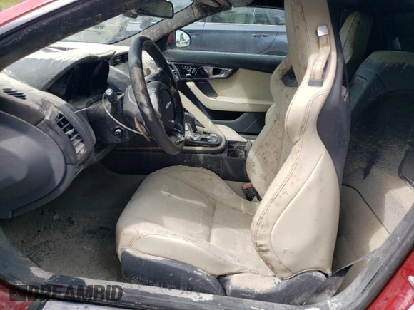 2014 Jaguar F-Type S with VIN SAJWA6FC6E8K09233, listed as a Copart auction lot 61130714 with Not Provided miles and Clean Title. Bid and sale history available at DreamBid. Image 10.