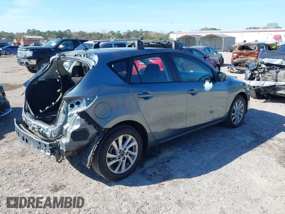 2013 Mazda 3 i Touring with VIN JM1BL1L84D1714768, listed as a IAAI auction lot 41697568 with 115,844 mi miles and . Bid and sale history available at carsss.com. Image 4.