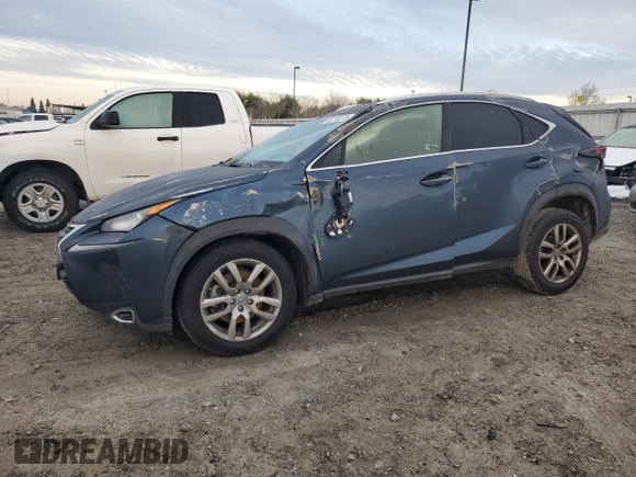 2015 Lexus NX 200t z VIN JTJYARBZ5F2004233, wystawiony jako Copart lot #46116075 z przebiegiem 56 834 mil mil oraz Szkoda całkowita • Salvage title. Historia ofert i sprzedaży dostępna na DreamBid. Obrazek 1.