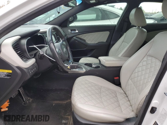 2014 Kia Optima SXL Turbo with VIN 5XXGR4A68EG280528, listed as a Copart auction lot 52174255 with 136,979 mi miles and Clean Title. Bid and sale history available at DreamBid. Image 7.