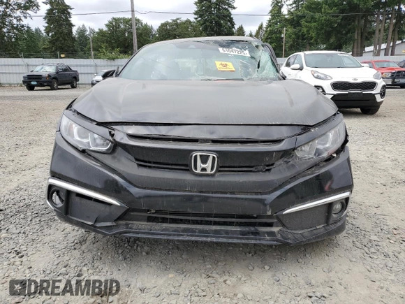 2021 Honda Civic LX с VIN 2HGFC2F66MH517914, выставлен на аукционе Copart как лот 61047225 с пробегом Не указан миль и Списание • Salvage title. История ставок и продаж доступна на DreamBid. Изображение 5.