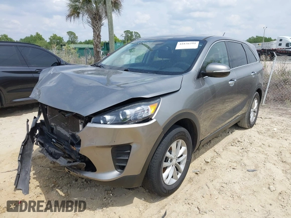 2019 Kia Sorento S with VIN 5XYPG4A56KG467903, listed as a IAAI auction lot 41836291 with 109,840 mi miles and . Bid and sale history available at carsss.com. Image 18.