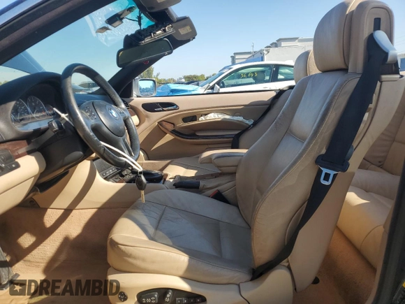 2006 BMW 3 Series 330Ci with VIN WBABW53446PZ40172, listed as a Copart auction lot 50737615 with 120,332 mi miles and Salvage Title. Bid and sale history available at carsss.com. Image 7.