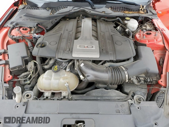2019 Ford Mustang GT with VIN 1FA6P8CF4K5138091, listed as a Copart auction lot 57820625 with 41,810 mi miles and Salvage title. Bid and sale history available at DreamBid. Image 11.