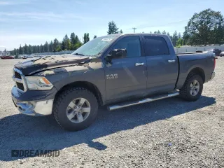 2017 Ram 1500 Big Horn with VIN 1C6RR7LG1HS732501, listed as a Copart auction lot 59604975 with 109,350 mi miles and Salvage title. Bid and sale history available at DreamBid. Image 1.