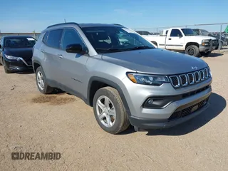 2024 Jeep Compass Latitude with VIN 3C4NJDBN0RT597217, listed as a IAAI auction lot 42503326 with 41,937 mi miles and . Bid and sale history available at DreamBid. Image 1.