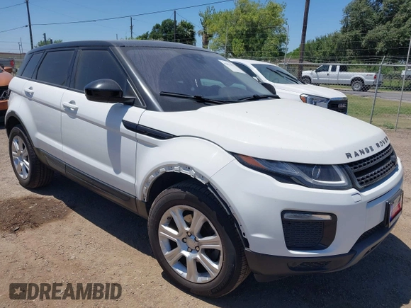 2017 Land Rover Range Rover Evoque SE with VIN SALVP2BG3HH193869, listed as a IAAI auction lot 42021075 with 160,109 mi miles and . Bid and sale history available at DreamBid. Image 1.