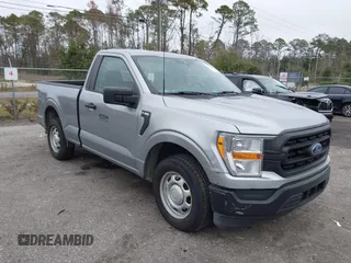 2022 Ford F-150 XL with VIN 1FTMF1CP3NKD75522, listed as a IAAI auction lot 41172250 with 42,956 mi miles. Bid and sale history available at carsss.com. Image 1.