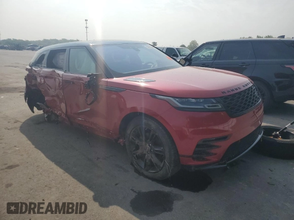 2020 Land Rover Range Rover Velar R-Dynamic S with VIN SALYK2EX3LA242139, listed as a Copart auction lot 58975095 with Not provided miles and Salvage title. Bid and sale history available at DreamBid. Image 4.