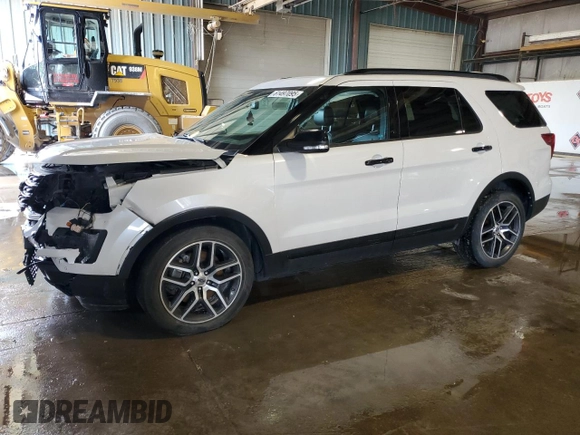 2017 Ford Explorer Sport z VIN 1FM5K8GT5HGC45633, wystawiony jako Copart lot #61497095 z przebiegiem 129 428 mil mil oraz Czysty tytuł • Clean title. Historia ofert i sprzedaży dostępna na DreamBid. Obrazek 1.
