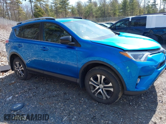 2017 Toyota RAV4 LE with VIN JTMBFREV3HJ145278, listed as a IAAI auction lot 41995013 with 41,456 mi miles. Bid and sale history available at carsss.com. Image 1.