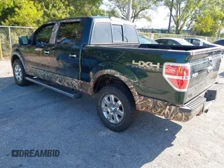 2013 Ford F-150 XL with VIN 1FTFW1EF3DFC91740, listed as a IAAI auction lot 41846989 with 152,912 mi miles. Bid and sale history available at carsss.com. Image 3.
