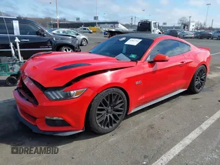 2016 Ford Mustang GT with VIN 1FA6P8CF3G5326429, listed as a IAAI auction lot 41847766 with 87,792 mi miles. Bid and sale history available at carsss.com. Image 2.