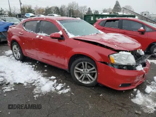 2012 Dodge Avenger SXT Plus with VIN 1C3CDZEG1CN133681, listed as a Copart auction lot 79973194 with 179,905 mi miles and Salvage Title. Bid and sale history available at carsss.com. Image 4.