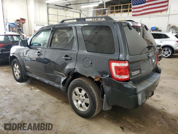 2008 Ford Escape Limited with VIN 1FMCU94128KE80966, listed as a Copart auction lot 61941815 with 141,038 mi miles and Non repairable. Bid and sale history available at DreamBid. Image 2.