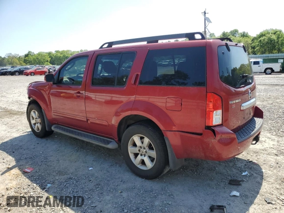 2012 Nissan Pathfinder SV z VIN 5N1AR1NB6CC621557, wystawiony jako Copart lot #52491755 z przebiegiem 167 186 mil mil oraz Szkoda całkowita • Salvage title. Historia ofert i sprzedaży dostępna na DreamBid. Obrazek 2.