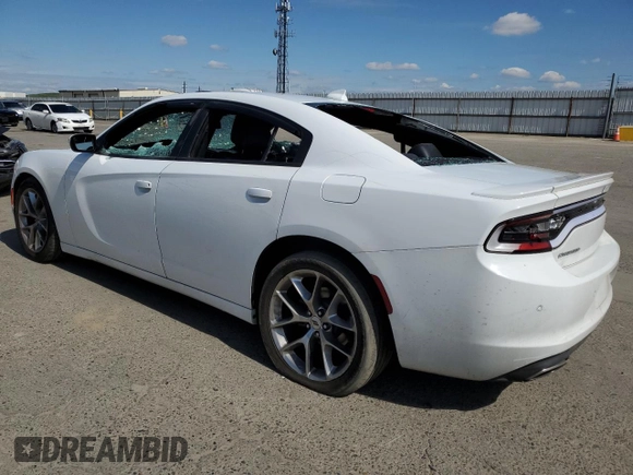 2020 Dodge Charger SXT with VIN 2C3CDXBG7LH102260, listed as a Copart auction lot 47724745 with 111,142 mi miles and Salvage Title. Bid and sale history available at DreamBid. Image 2.