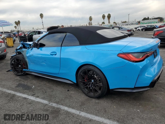 2024 BMW M4 Competition xDrive z VIN WBS33BA09RCP19220, wystawiony jako Copart lot #84696084 z przebiegiem 10 076 mil mil oraz Szkoda całkowita • Salvage title. Historia ofert i sprzedaży dostępna na DreamBid. Obrazek 2.