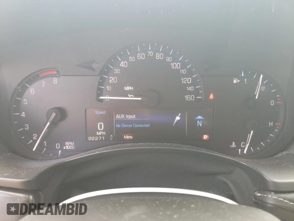 2013 Cadillac ATS with VIN 1G6AG5RX2D0168003, listed as a Copart auction lot 56224465 with 92,271 mi miles and Salvage title. Bid and sale history available at DreamBid. Image 9.