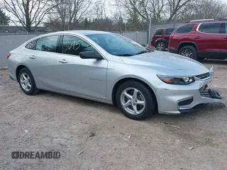 2017 Chevrolet Malibu LS with VIN 1G1ZB5ST6HF185002, listed as a IAAI auction lot 42133645 with 65,353 mi miles and . Bid and sale history available at DreamBid. Image 1.