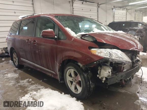 2019 Toyota Sienna LE Auto Access Seat with VIN 5TDKZ3DC9KS015195, listed as a IAAI auction lot 41586900 with 74,132 mi miles and . Bid and sale history available at DreamBid. Image 1.