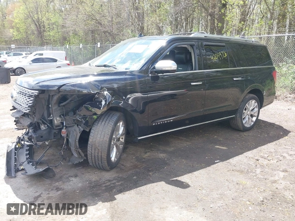 2018 Ford Expedition Max Platinum with VIN 1FMJK1MT5JEA38641, listed as a IAAI auction lot 42049736 with 95,093 mi miles and . Bid and sale history available at DreamBid. Image 2.