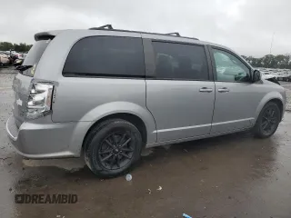 2019 Dodge Grand Caravan GT with VIN 2C4RDGEG9KR690592, listed as a Copart auction lot 73322124 with 146,629 mi miles and Salvage Title. Bid and sale history available at DreamBid. Image 3.