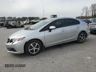 2015 Honda Civic Sedan SE with VIN 19XFB2F72FE040908, listed as a Copart auction lot 48019395 with 98,486 mi miles and Salvage Title. Bid and sale history available at carsss.com. Image 1.