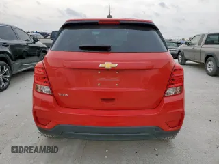 2020 Chevrolet Trax LS with VIN KL7CJKSB7LB346315, listed as a Copart auction lot 53346425 with 52,313 mi miles and Salvage Title. Bid and sale history available at DreamBid. Image 6.