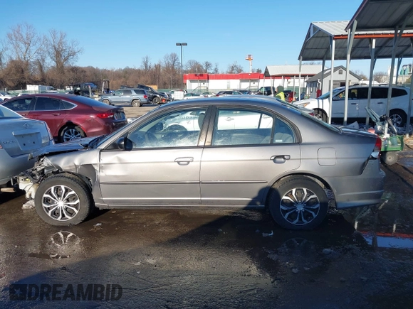 2004 Honda Civic LX with VIN 1HGES16694L001770, listed as a IAAI auction lot 41339665 with 222,430 mi miles. Bid and sale history available at carsss.com. Image 15.