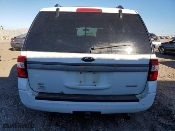 2016 Ford Expedition EL XLT with VIN 1FMJK1JT6GEF20855, listed as a Copart auction lot 82688304 with 195,489 mi miles and Salvage Title. Bid and sale history available at carsss.com. Image 6.
