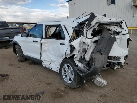 2024 Ford Explorer with VIN 1FMSK8BB9RGA49200, listed as a Copart auction lot 42966495 with 14,487 mi miles and Salvage Title. Bid and sale history available at carsss.com. Image 2.