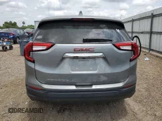 2024 GMC Terrain SLE with VIN 3GKALMEG9RL241746, listed as a Copart auction lot 55422785 with 20,583 mi miles and Salvage title. Bid and sale history available at DreamBid. Image 6.