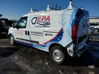 2022 Ram ProMaster City Wagon with VIN ZFBHRFAB9N6Y66766, listed as a Copart auction lot 89320905 with 20,526 mi miles and Salvage Title. Bid and sale history available at carsss.com. Image 2.