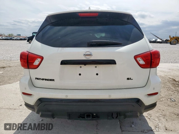 2020 Nissan Pathfinder SL z VIN 5N1DR2CN6LC603558, wystawiony jako Copart lot #50756525 z przebiegiem 53 421 mil mil oraz Szkoda całkowita • Salvage title. Historia ofert i sprzedaży dostępna na DreamBid. Obrazek 6.