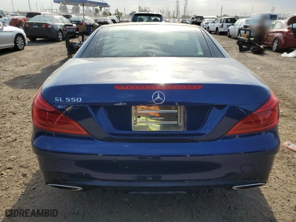 2019 Mercedes-Benz SL-Class SL 550 with VIN WDDJK7DA3KF058409, listed as a Copart auction lot 61551213 with 27,208 mi miles. Bid and sale history available at carsss.com. Image 6.