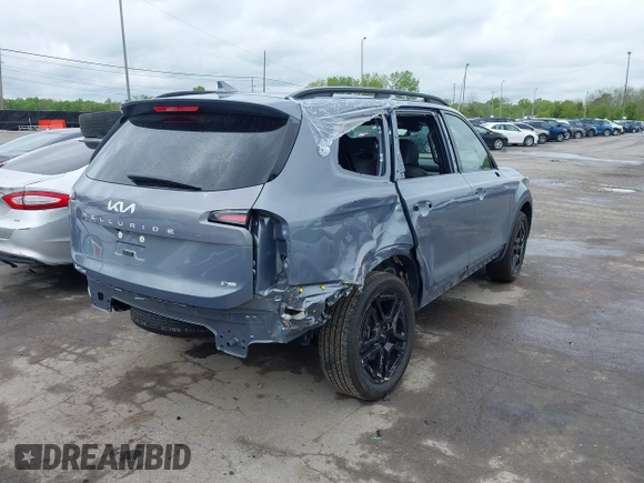 2024 Kia Telluride EX X-Line с VIN 5XYP3DGC7RG542510, выставлен на аукционе IAAI как лот 42221416 с пробегом 5 120 миль миль и . История ставок и продаж доступна на DreamBid. Изображение 4.