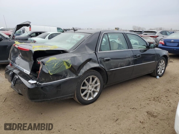 2006 Cadillac DTS 1SE with VIN 1G6KD57946U227808, listed as a Copart auction lot 85158324 with 82,180 mi miles and Salvage Title. Bid and sale history available at DreamBid. Image 3.