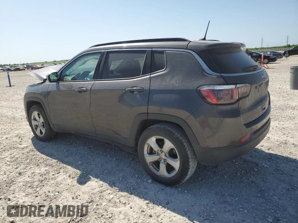 2019 Jeep Compass Latitude with VIN 3C4NJCBB5KT654713, listed as a Copart auction lot 52508305 with 113,586 mi miles and Salvage title. Bid and sale history available at DreamBid. Image 2.