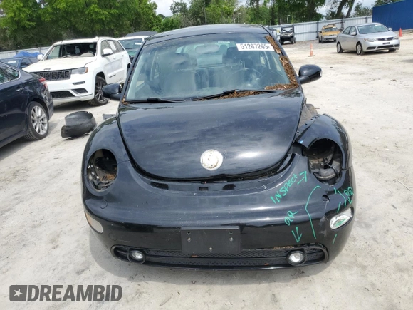2004 Volkswagen Beetle with VIN 3VWCD31C84M404952, listed as a Copart auction lot 51287285 with 108,977 mi miles and Salvage Title. Bid and sale history available at DreamBid. Image 5.