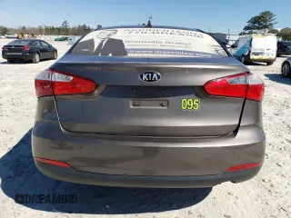 2015 Kia Forte LX with VIN KNAFX4A68F5334379, listed as a Copart auction lot 46833825 with 181,072 mi miles and Salvage Title. Bid and sale history available at DreamBid. Image 6.