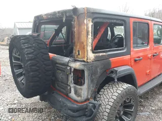 2018 Jeep Wrangler Unlimited Sport z VIN 1C4HJXDN4JW198045, wystawiony jako IAAI lot #41930547 z przebiegiem 62 402 mil mil oraz . Historia ofert i sprzedaży dostępna na DreamBid. Obrazek 6.