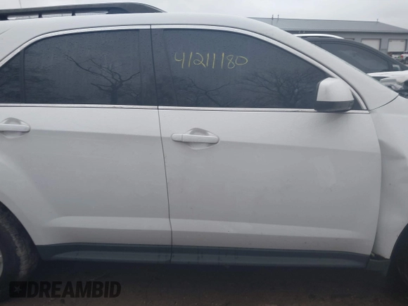 2013 Chevrolet Equinox LT with VIN 2GNFLDE36D6158312, listed as a IAAI auction lot 41211180 with 192,268 mi miles and . Bid and sale history available at DreamBid. Image 13.