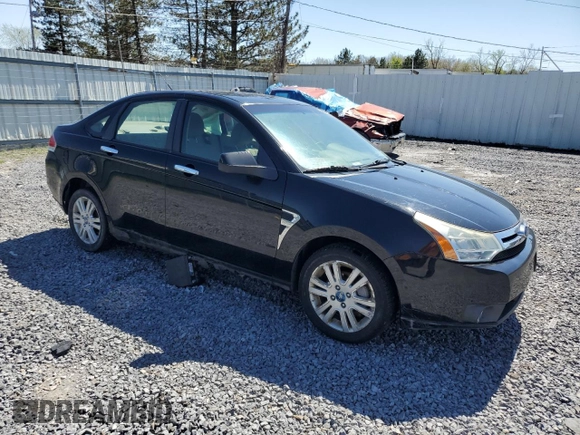 2008 Ford Focus SE with VIN 1FAHP35N08W191020, listed as a Copart auction lot 54902305 with 146,232 mi miles and Salvage Title. Bid and sale history available at carsss.com. Image 4.