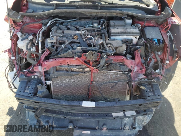 2022 Toyota Corolla Cross LE with VIN 7MUCAABG8NV008867, listed as a Copart auction lot 57232415 with 48,670 mi miles and Salvage title. Bid and sale history available at DreamBid. Image 12.