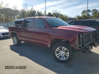 2018 Chevrolet Silverado 1500 LT with VIN 3GCUKREC6JG172081, listed as a Copart auction lot 89053175 with 80,280 mi miles and Salvage Title. Bid and sale history available at carsss.com. Image 4.