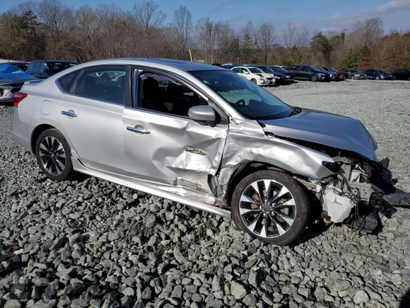 2017 Nissan Sentra SR Turbo с VIN 3N1CB7AP9HY253169, выставлен на аукционе Copart как лот 86797514 с пробегом 54 012 миль миль и Списание • Salvage title. История ставок и продаж доступна на DreamBid. Изображение 4.
