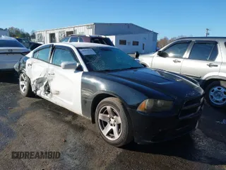 2014 Dodge Charger Police with VIN 2C3CDXATXEH171249, listed as a IAAI auction lot 40987920 with Not Provided miles and . Bid and sale history available at DreamBid. Image 1.