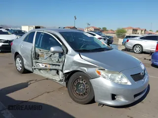 2009 Toyota Corolla with VIN JTDBL40E699071831, listed as a IAAI auction lot 42404671 with 93,672 mi miles and . Bid and sale history available at DreamBid. Image 1.